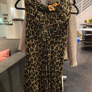 Tory Burch Cheetah Mini Dress